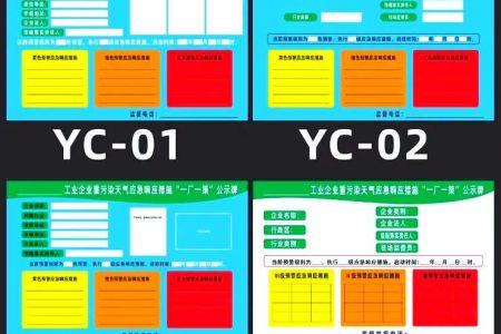 成都企业一厂一策公示牌案例 成都环保管家邓经理